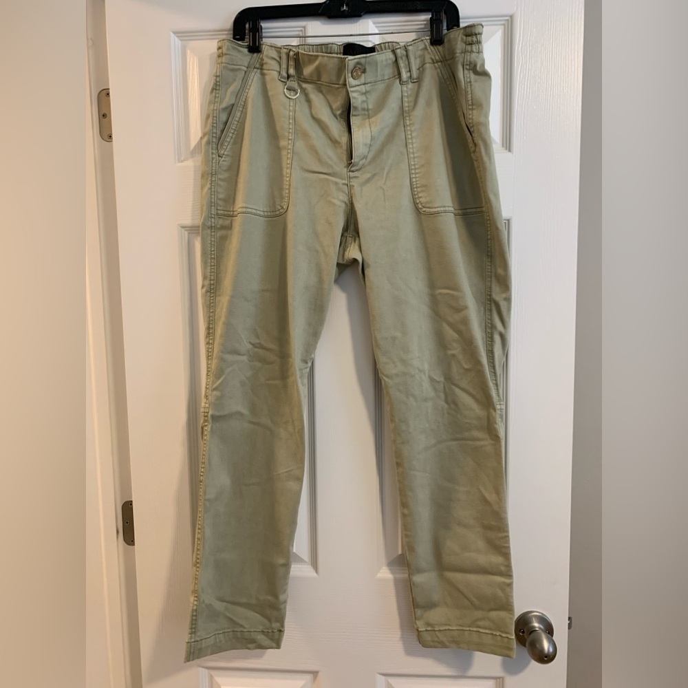 White House Black Market Khaki Ankle Pants